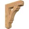 Ekena Millwork Olympic Craftsman Smooth Bracket, Western Red Cedar, 5 1/2"W x 26"D x 30"H BKT06X26X30OLY04SWR - alternate 1